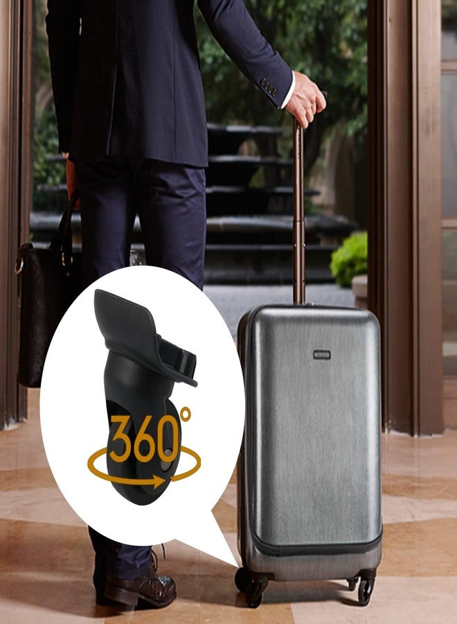 Bstinay 1 Pair W293 Left & Right Swivel Casters Luggage Replacement Travel Suitcase Wheels Accessory - Image 3